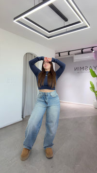 JEANS BAGGY STREET RIGIDO