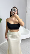 FALDA SATIN