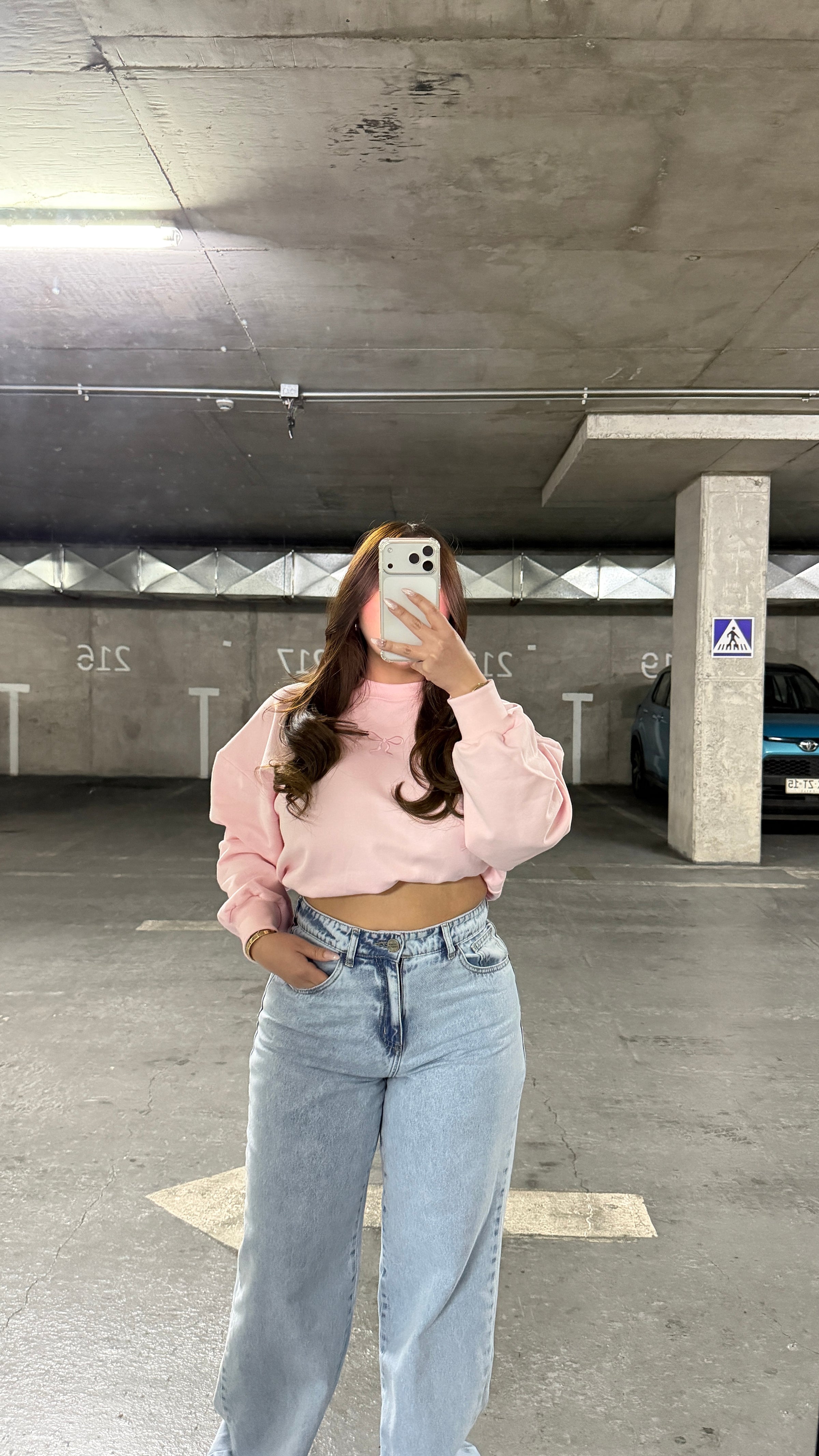 JEANS WIDE LEG COQUETTE X YASMIN TENDENCIA®️