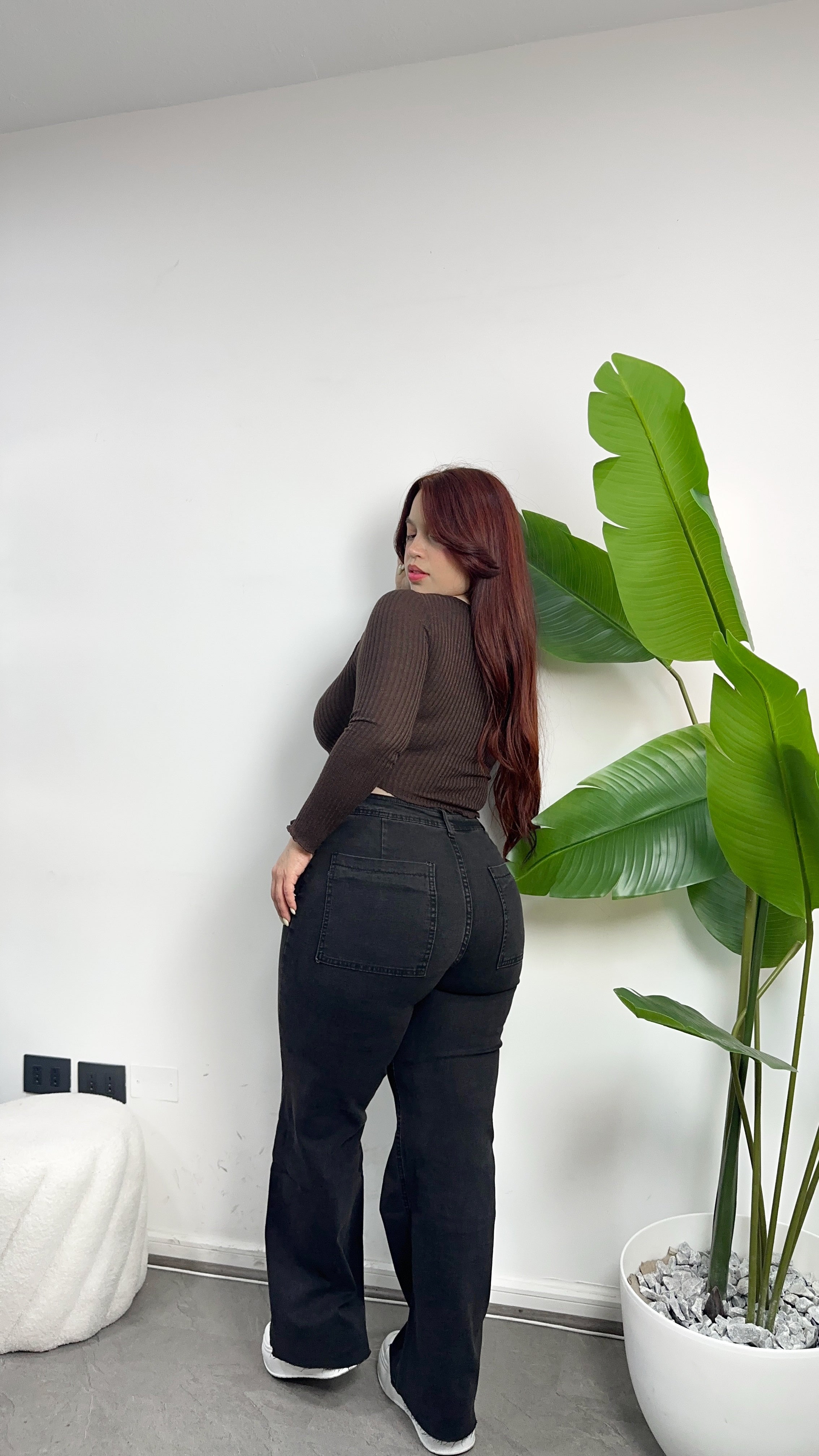 JEANS RECTO LUISIANA (negro)