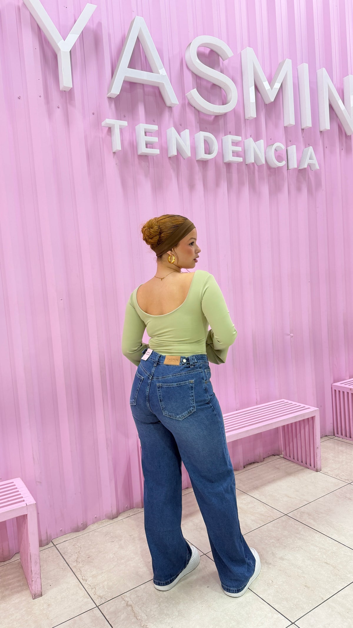 WIDE LEG AJUSTADOR BLUE MAJESTIC (rígido)