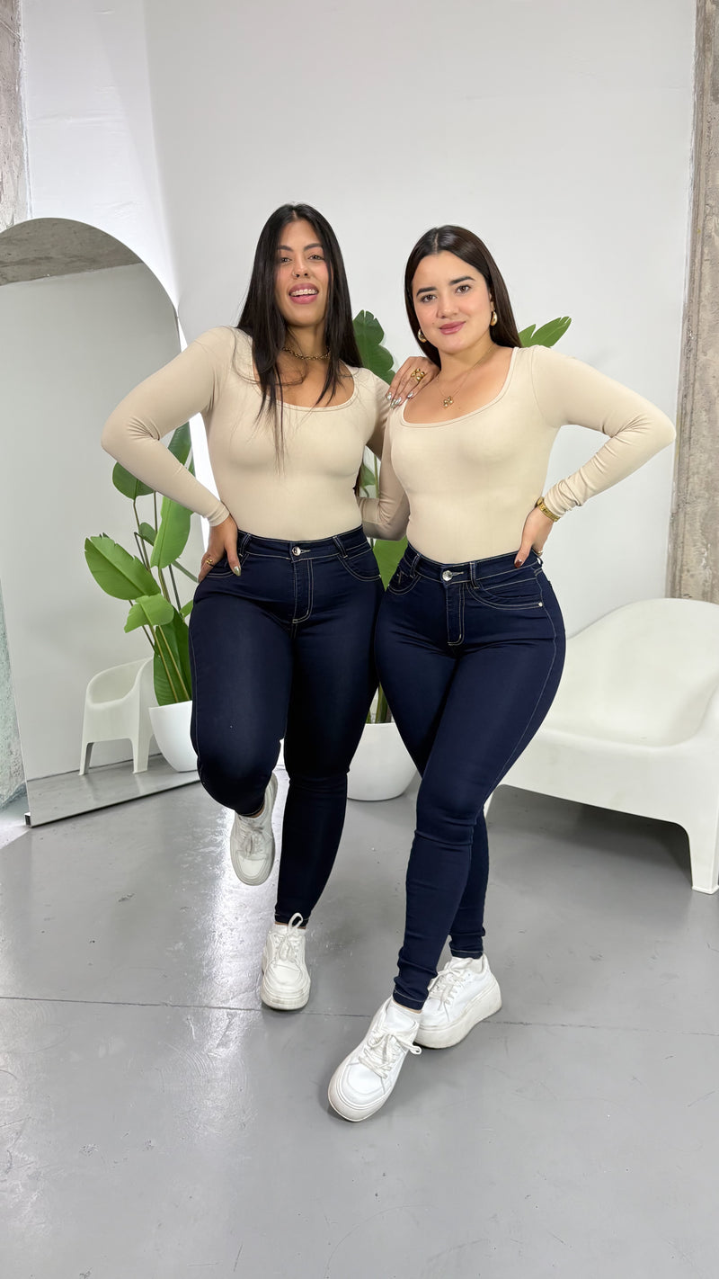 JEANS SKINNY BLUE