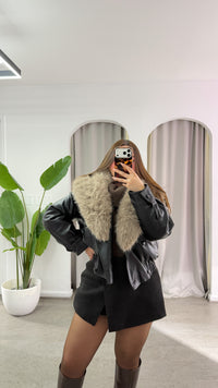 JACKET CUERO BROOKLYN ZARA