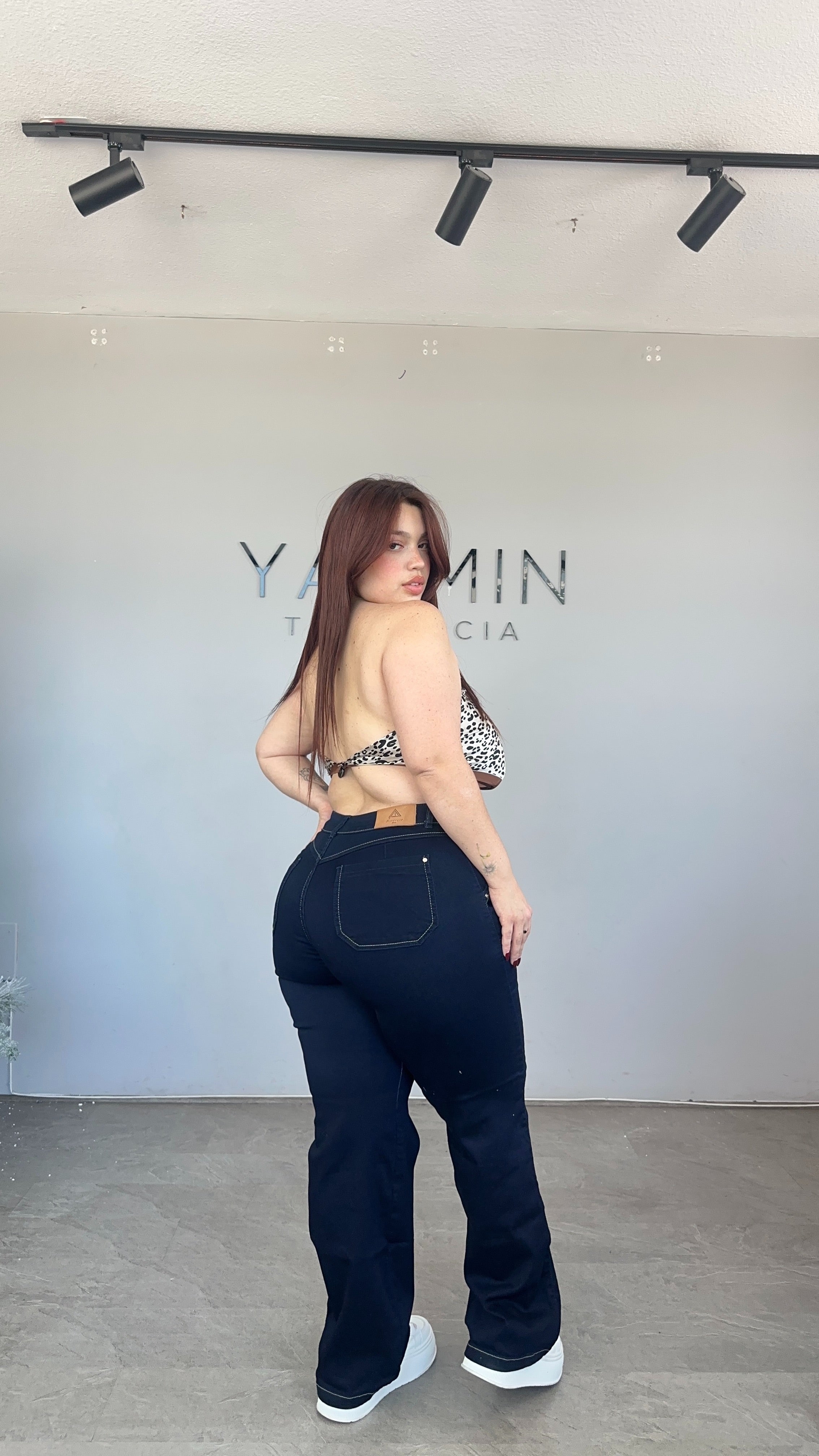WIDE LEG ATLANTA AZUL MARINO