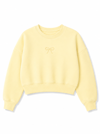 POLERON CROP COQUETTE YELLOW