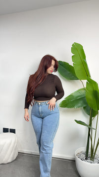 JEANS RECTO LUISIANA (celeste)