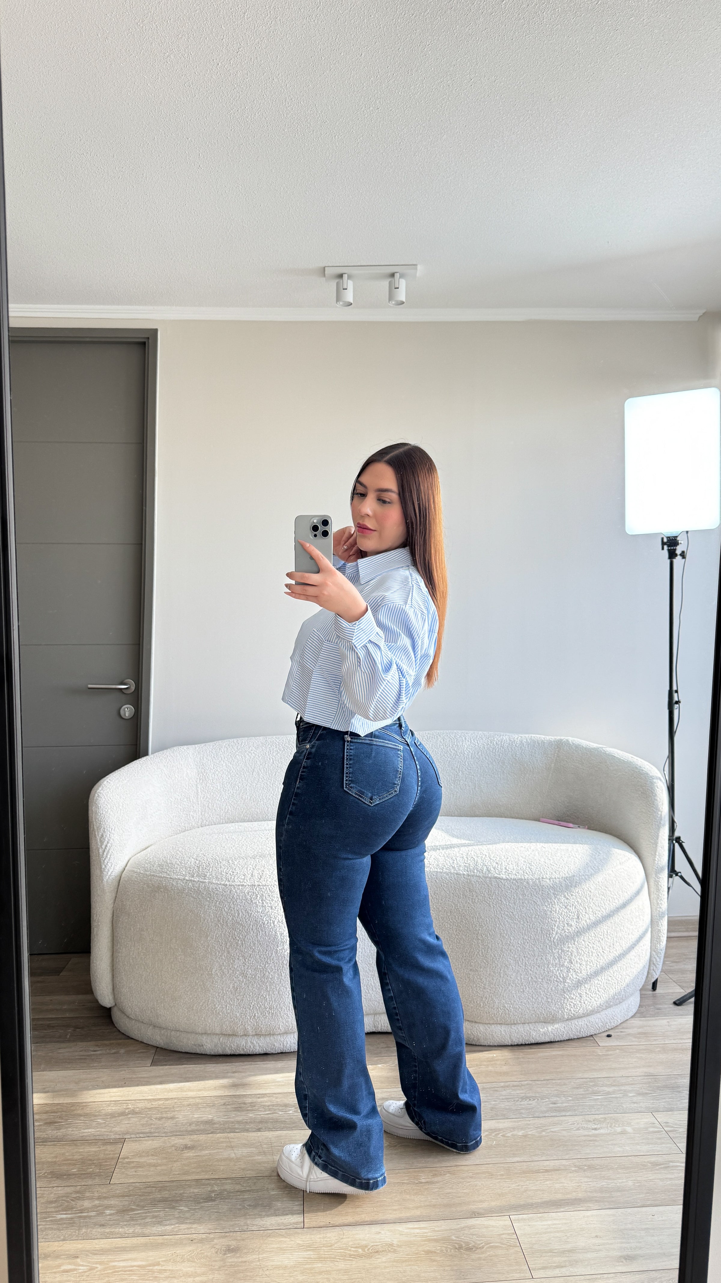WIDE LEG CLÁSICO AZUL