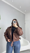 JACKET BIKER ECOCUERO