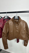 JACKET BOMBER ECOCUERO