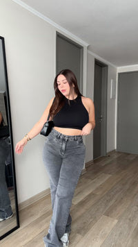 WIDE LEG GREY FOCALIZADO