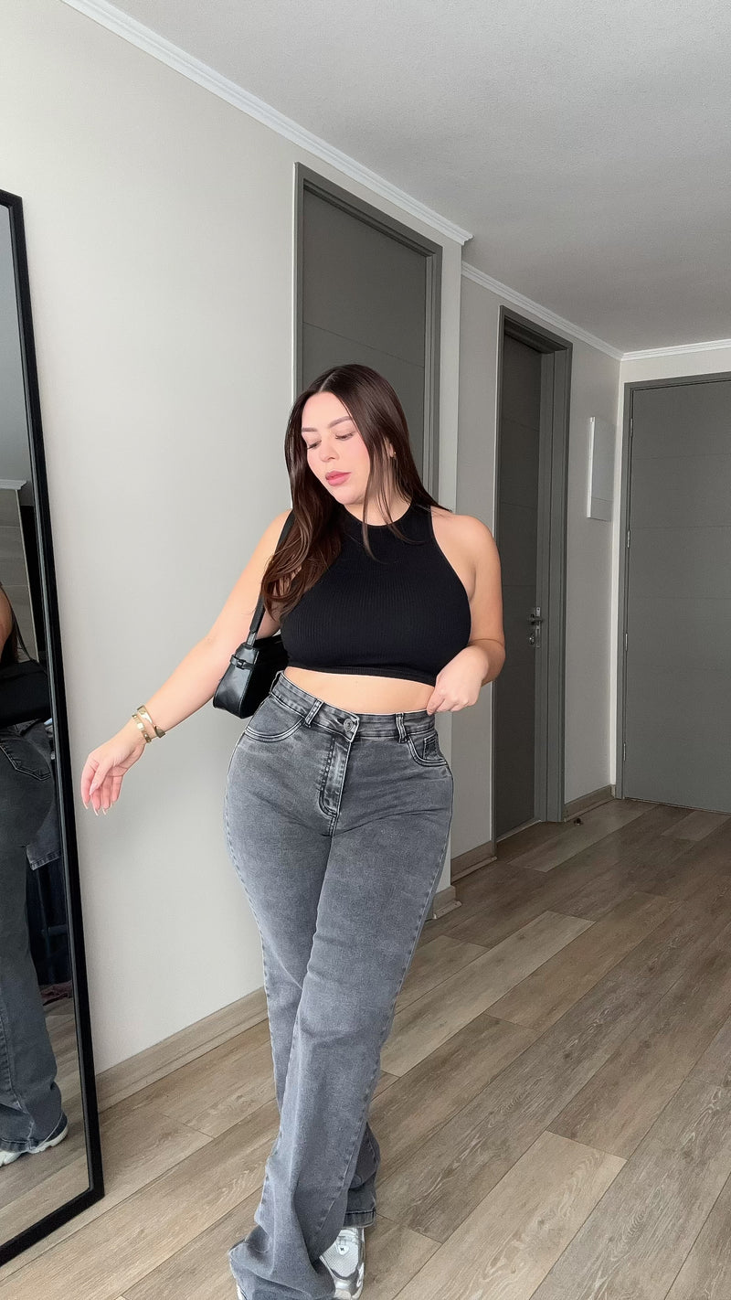 WIDE LEG GREY FOCALIZADO