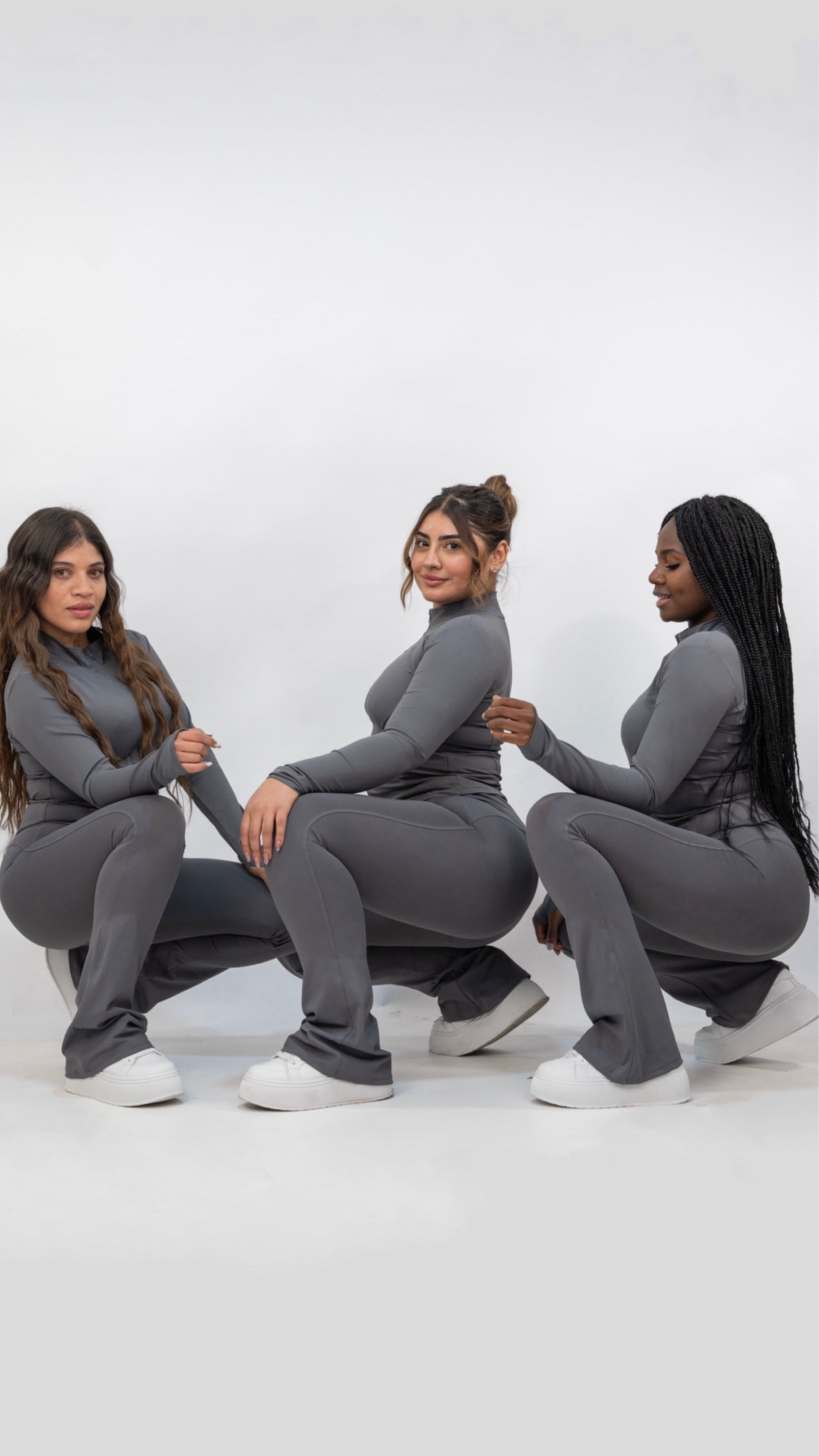 SET CURVY FLARE SPORT (gris)
