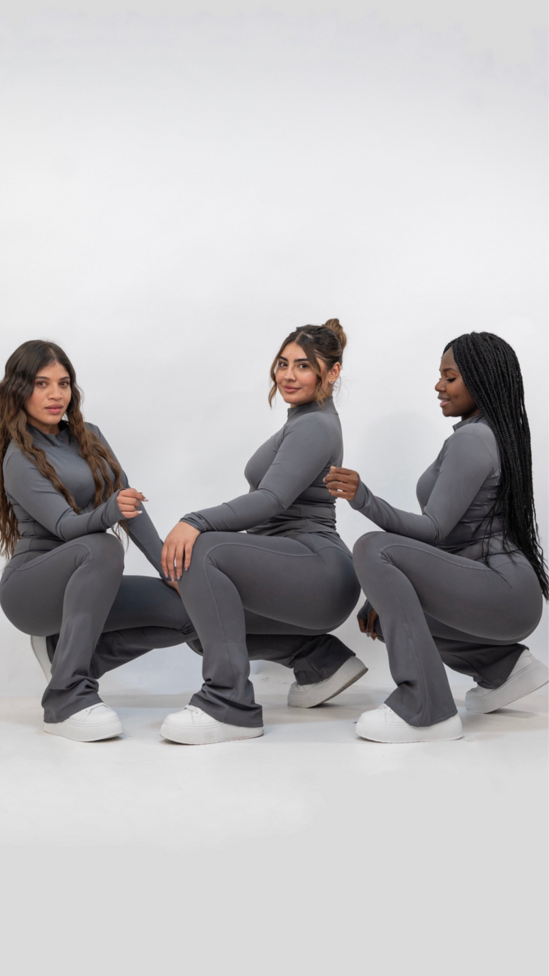 SET CURVY FLARE SPORT (gris)
