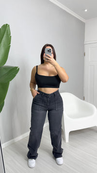 WIDE LEG GREY ATLANTA
