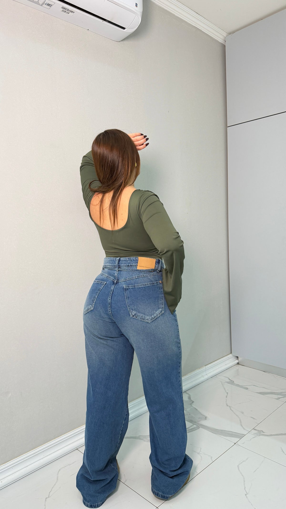 JEANS WIDE LEG ESTILO LEVIS X YASMIN TENDENCIA®️