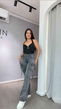 FLARE CARGO GRIS CANADÁ