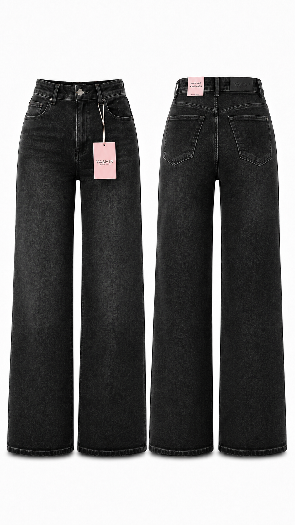 WIDE LEG AJUSTADOR BLACK MAJESTIC (elasticado)