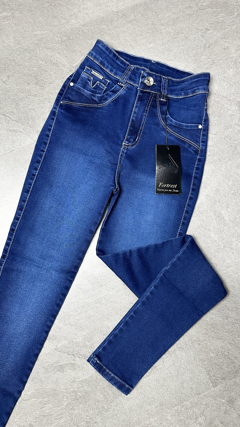 SKINNY GALICIA AZUL