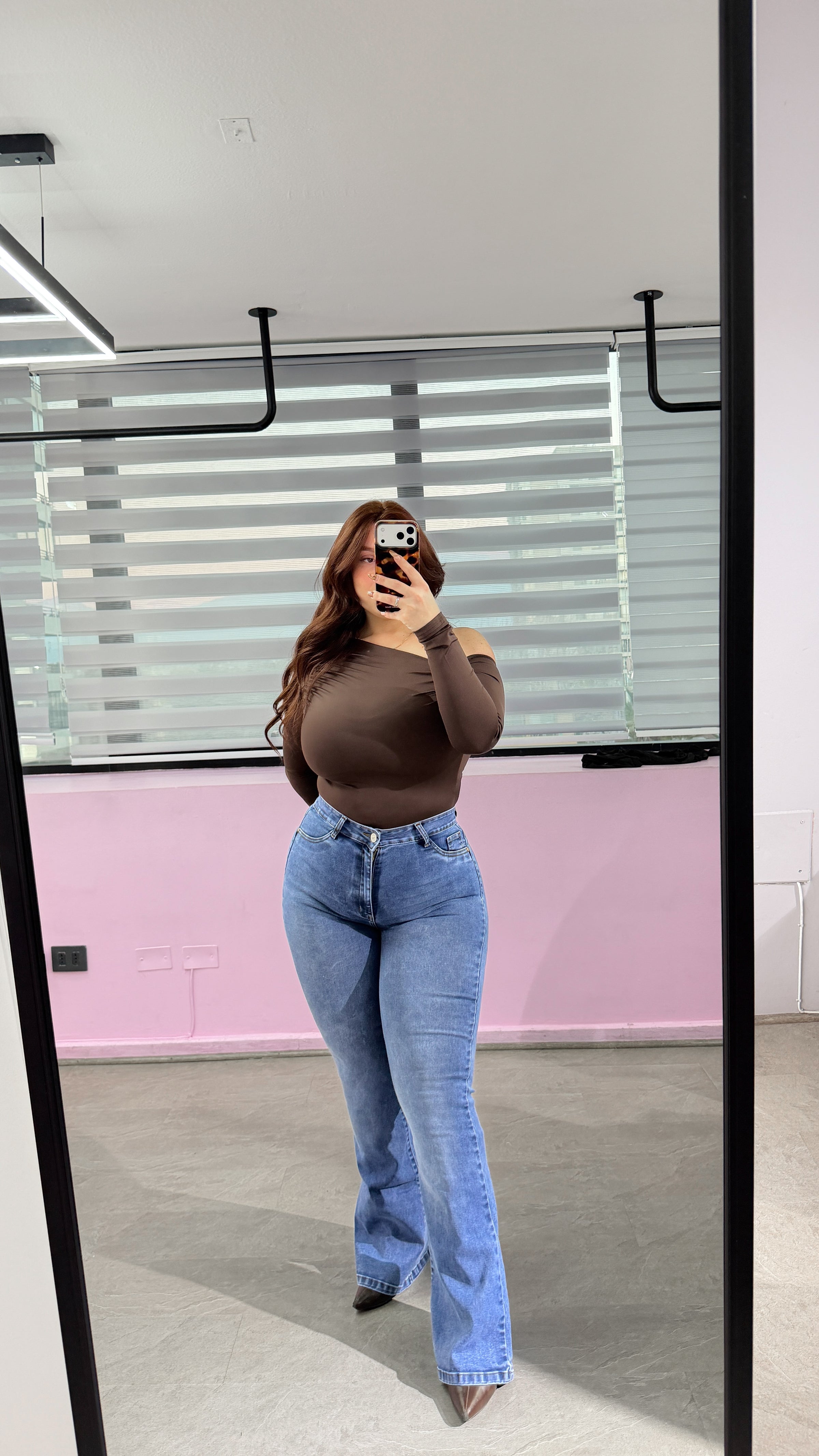 JEANS FLARE AZUL (PARADISE)