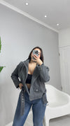 JACKET AVIADORA OVERSIZE