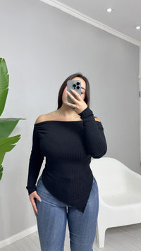 POLERA ASIMÉTRICA