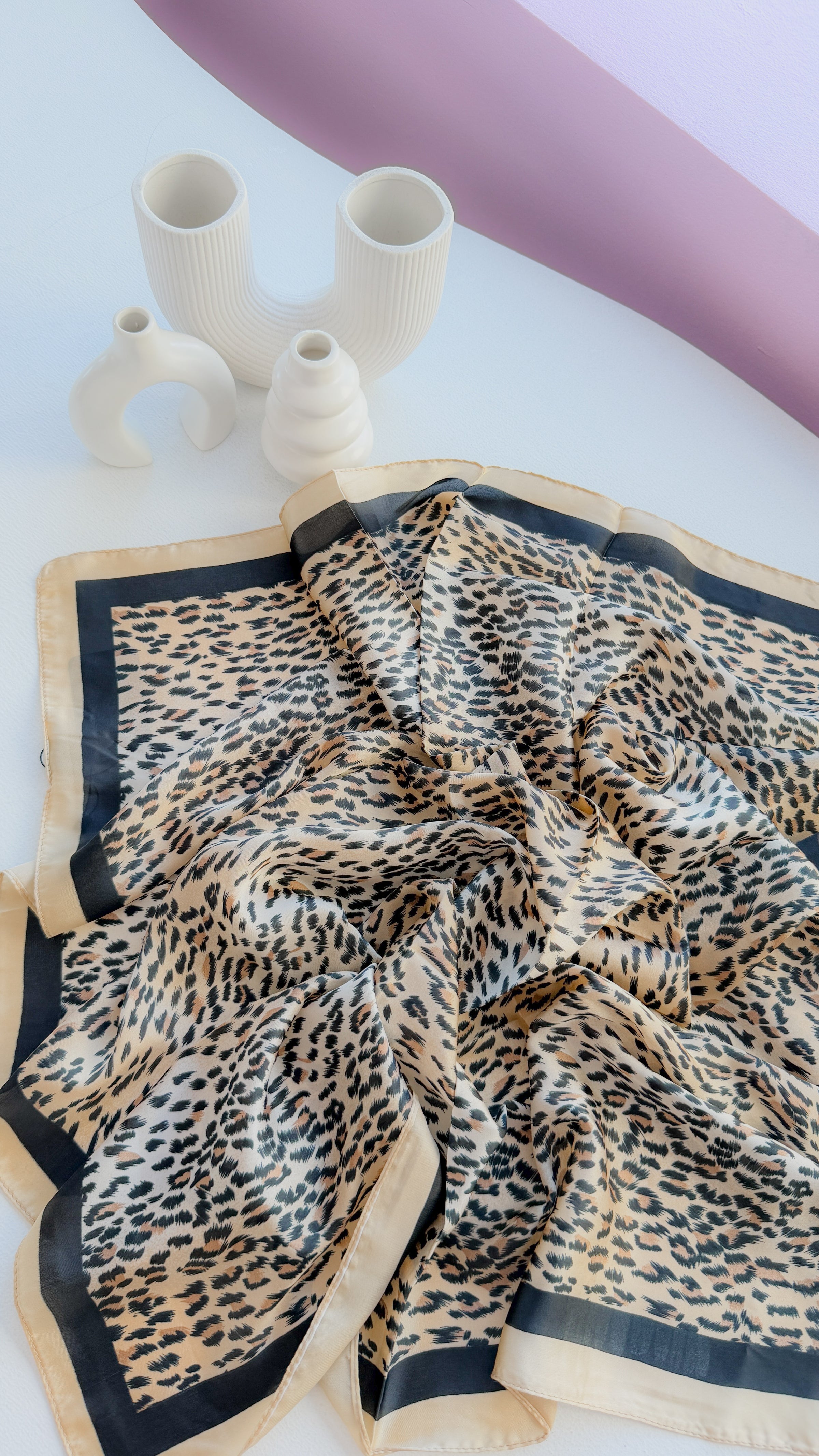 PAÑUELO ANIMAL PRINT 90x90