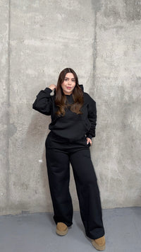 CONJUNTO BUZO COQUETTE NEGRO