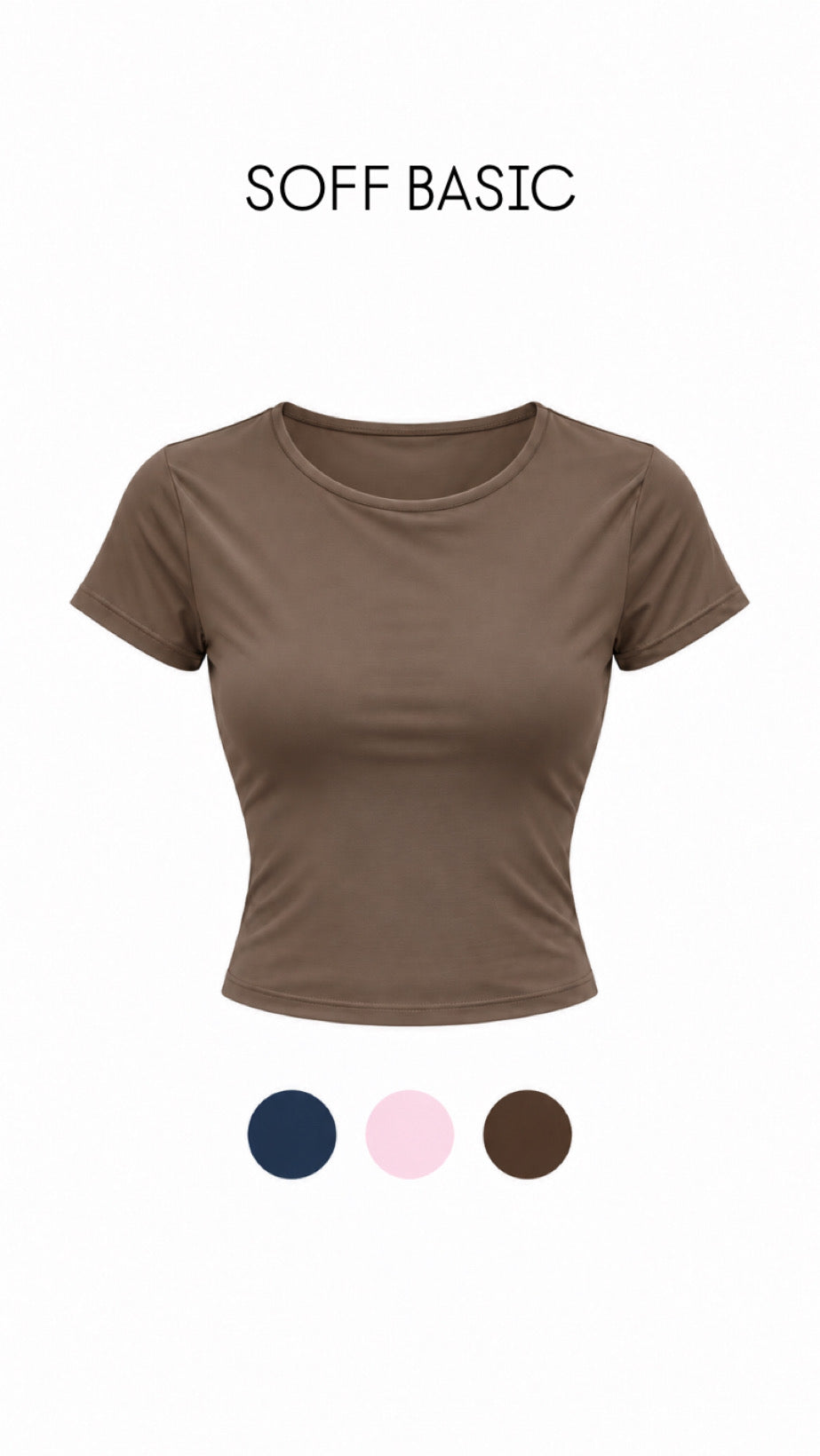 POLERA LARGA SOFT BASIC