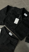 JACKET CRISTAL TAIS  BLACK GREY