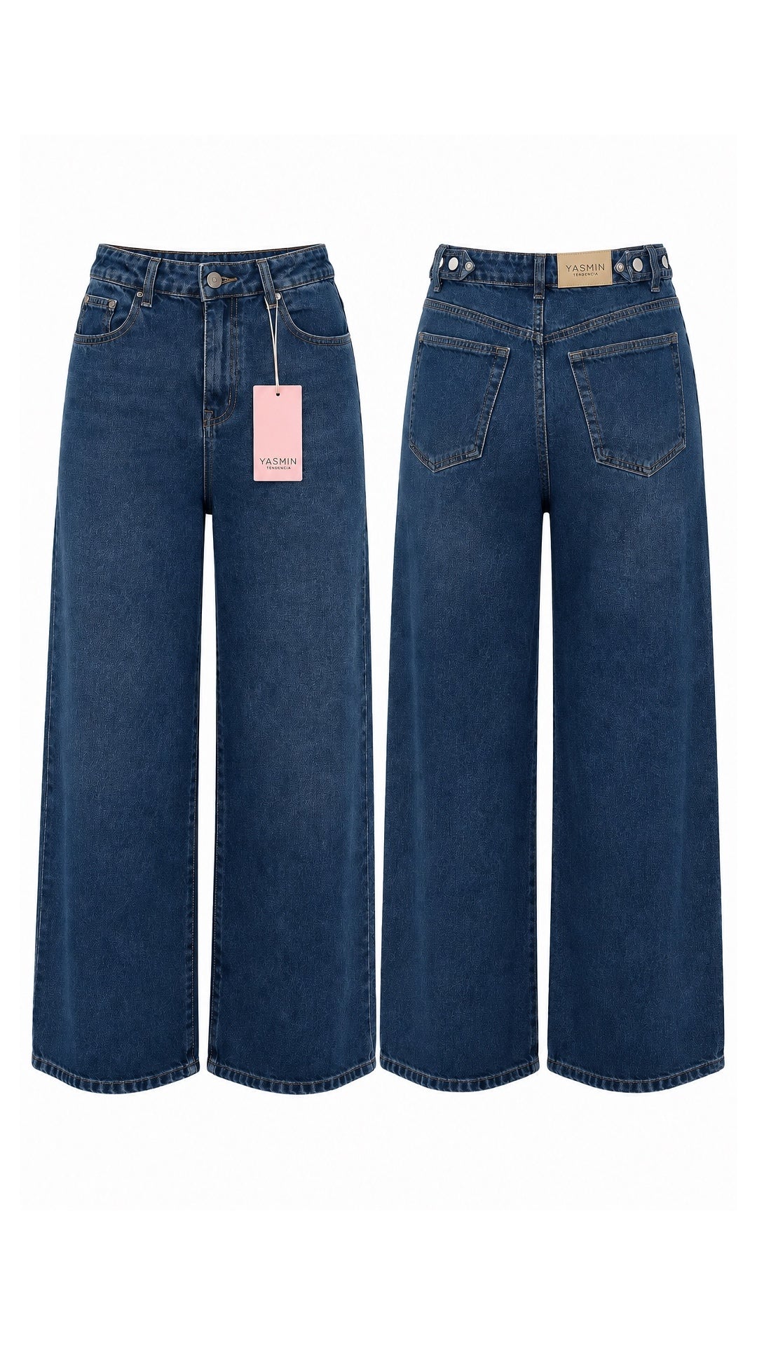 WIDE LEG AJUSTADOR BLUE MAJESTIC (rígido)