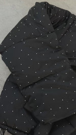JACKET PUFFA BRILLOS