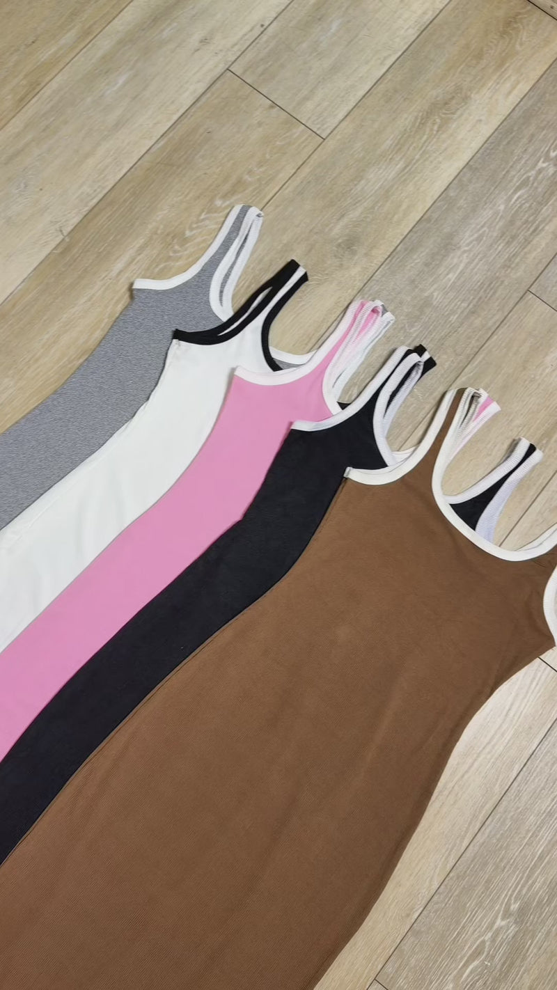 VESTIDO BICOLOR