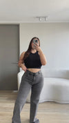 WIDE LEG GREY FOCALIZADO